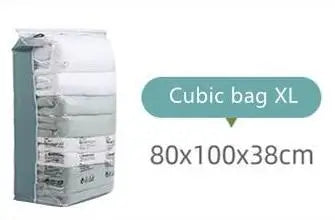 No Need Pump Vacuum Bags Large Plastic Storage Bags for Storing Clothes blankets Compression Empty Bag Covers Travel Accessories